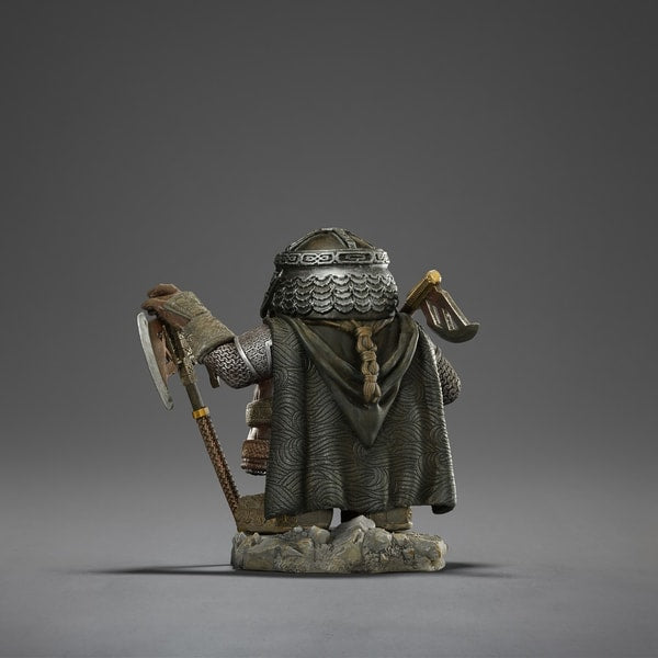 Iron Studios - MiniCo - Le Seigneur des anneaux - Gimli Statue 12cm - flash vidéo