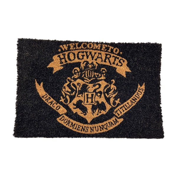 Wizarding World - Harry Potter - Tapis de porte "Welcome to Hogwarts" 55x37cm - flash vidéo