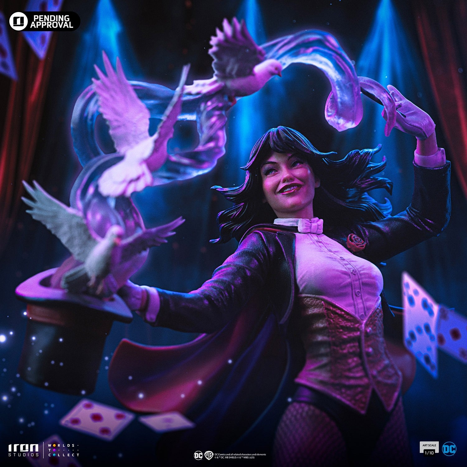 Iron Studios - Art Scale 1/10 - DC Comics Series 9 - Zatanna Statue 26cm