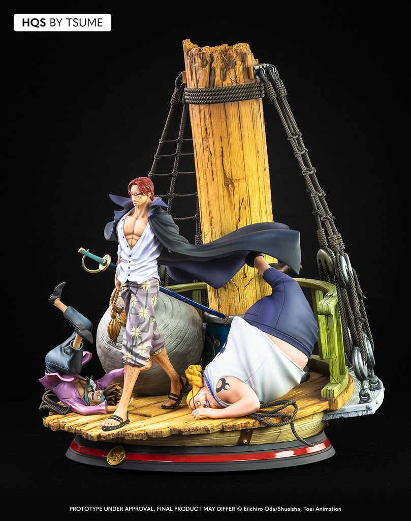 One Piece - Statue HQS+ Shanks - flash vidéo