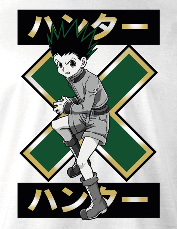 Hunter X Hunter - T-shirt Blanc Gon X Gon - XL