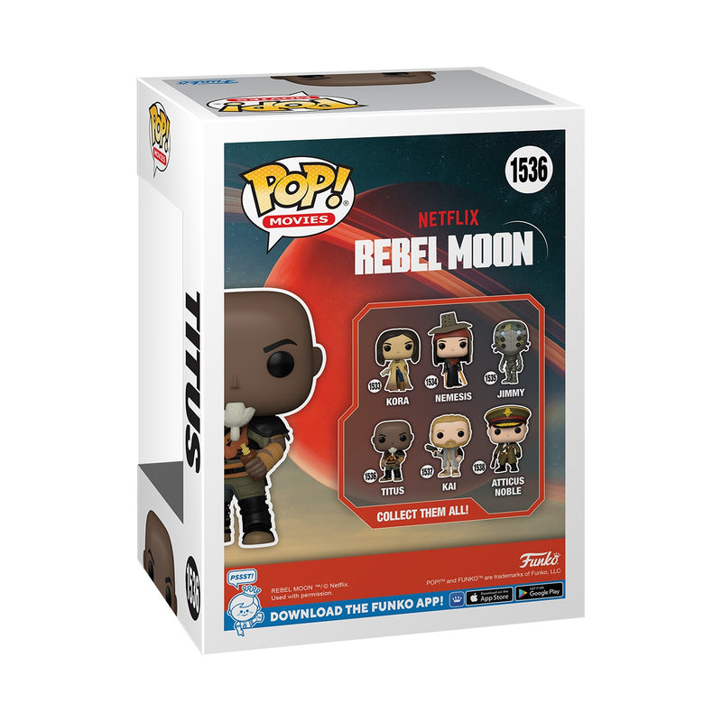 Funko Pop! Movies: Netflix: Rebel Moon - Titus