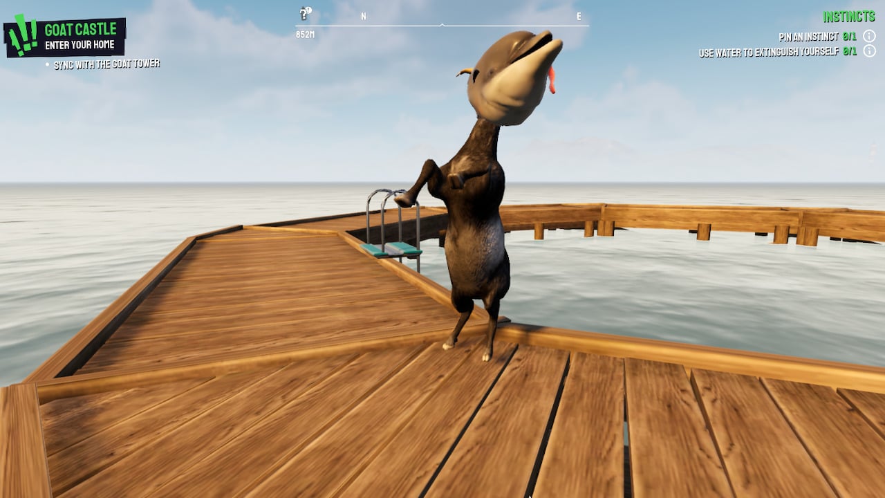 Goat Simulator 3 - flash vidéo