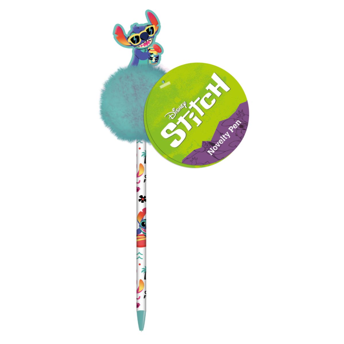 Disney - Lilo et Stitch - Stylo à Pompon "Acid Pops"