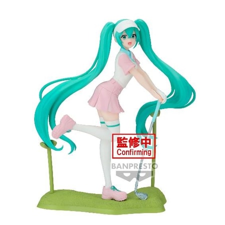 Hatsune Miku - Holiday Memories - GOLF Statue 20cm - flash vidéo