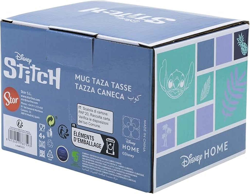 Disney - Tasse 3D en céramique Stitch Noix de Coco - 414ml