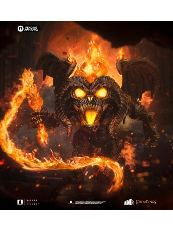 Iron Studios - MiniCo - Le Seigneur des anneaux - Balrog Statue 17cm