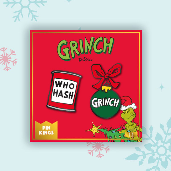 Dr. Seuss - Pin Kings - Set de pins 1.1 en émail le Grinch - flash vidéo