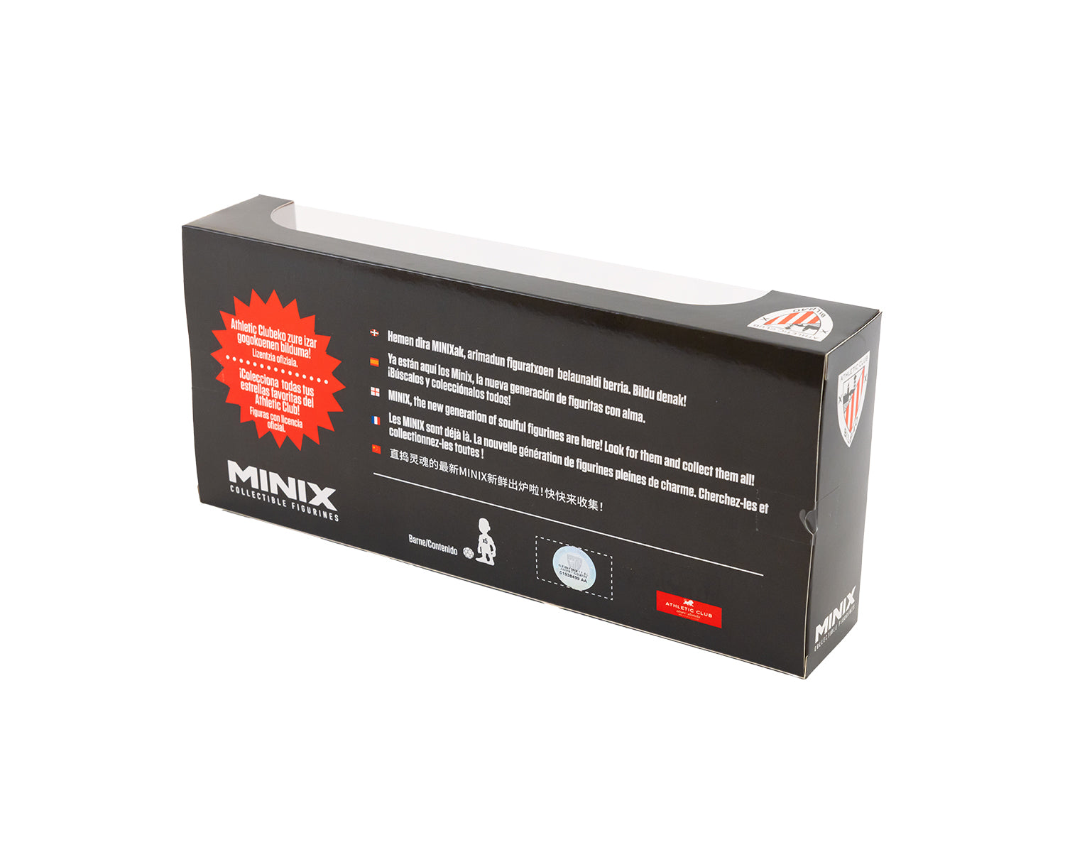 Minix - Football Stars - Pack de 5 Athletic Bilbao - Figurines PVC 7 cm