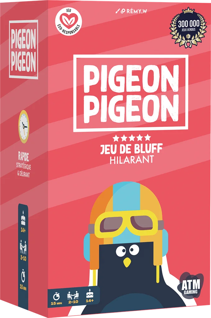 Pigeon Pigeon Rouge FR