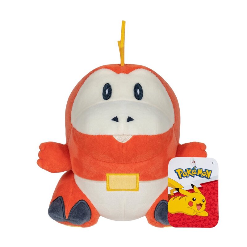 Pokémon - Peluche Chochodile 20cm - flash vidéo