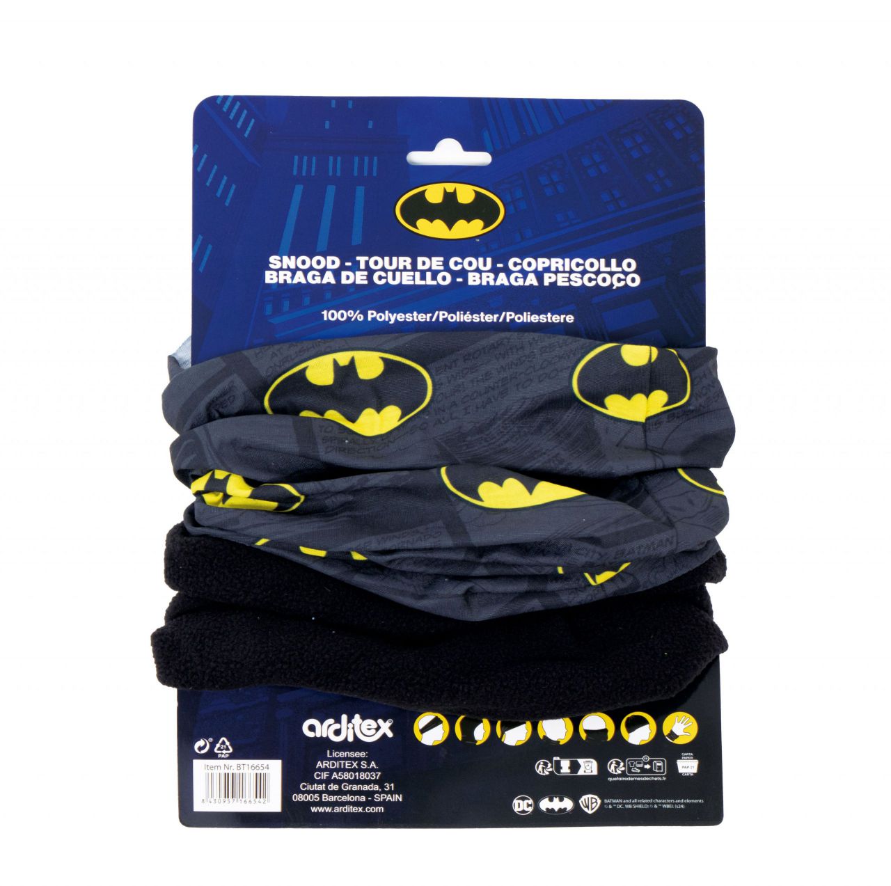 DC Comics - Tour de cou "Batman" (64X24cm) - flash vidéo