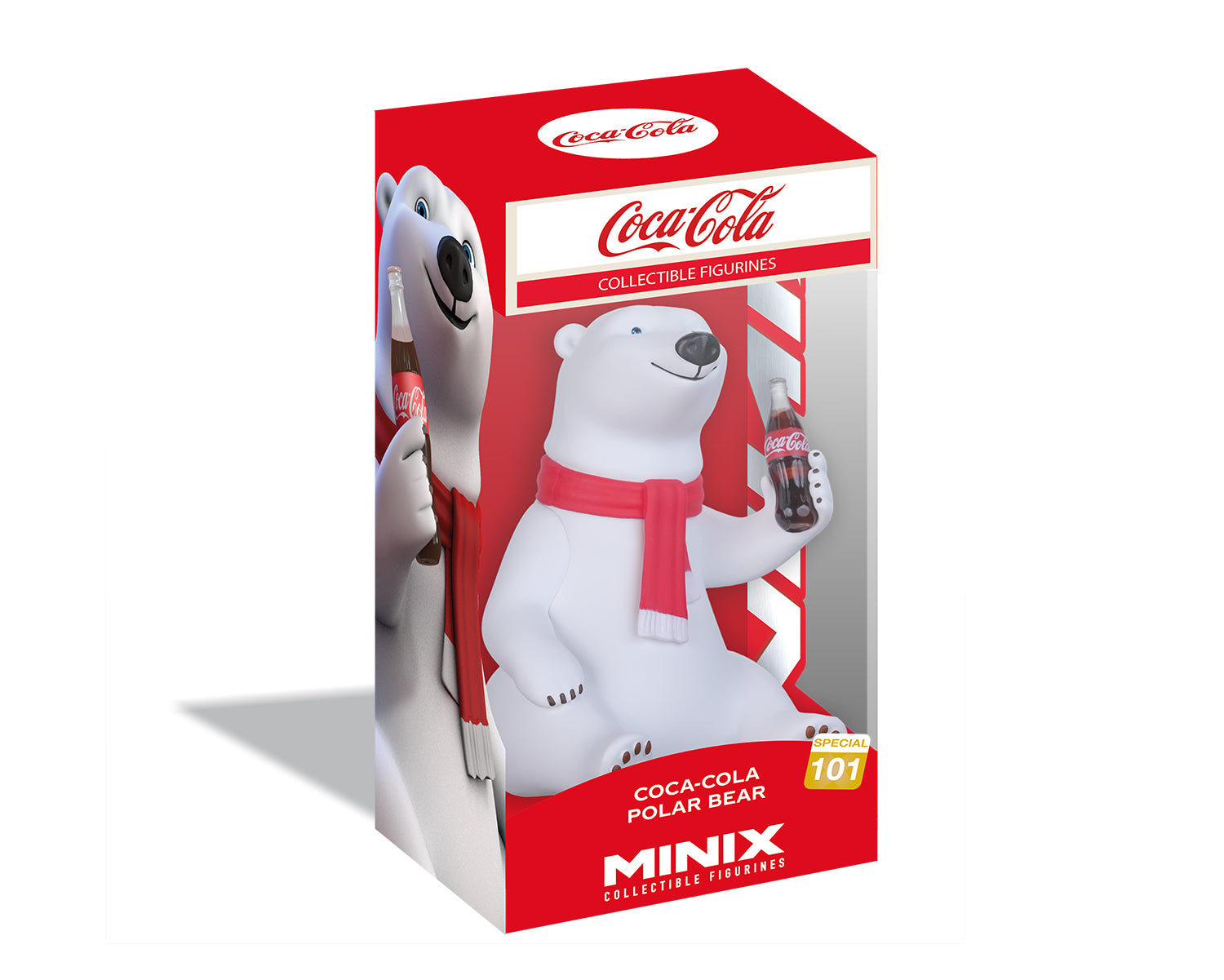 Minix - Special Character #102 - Coca Cola - Ours Polaire - Figurines PVC 12 cm
