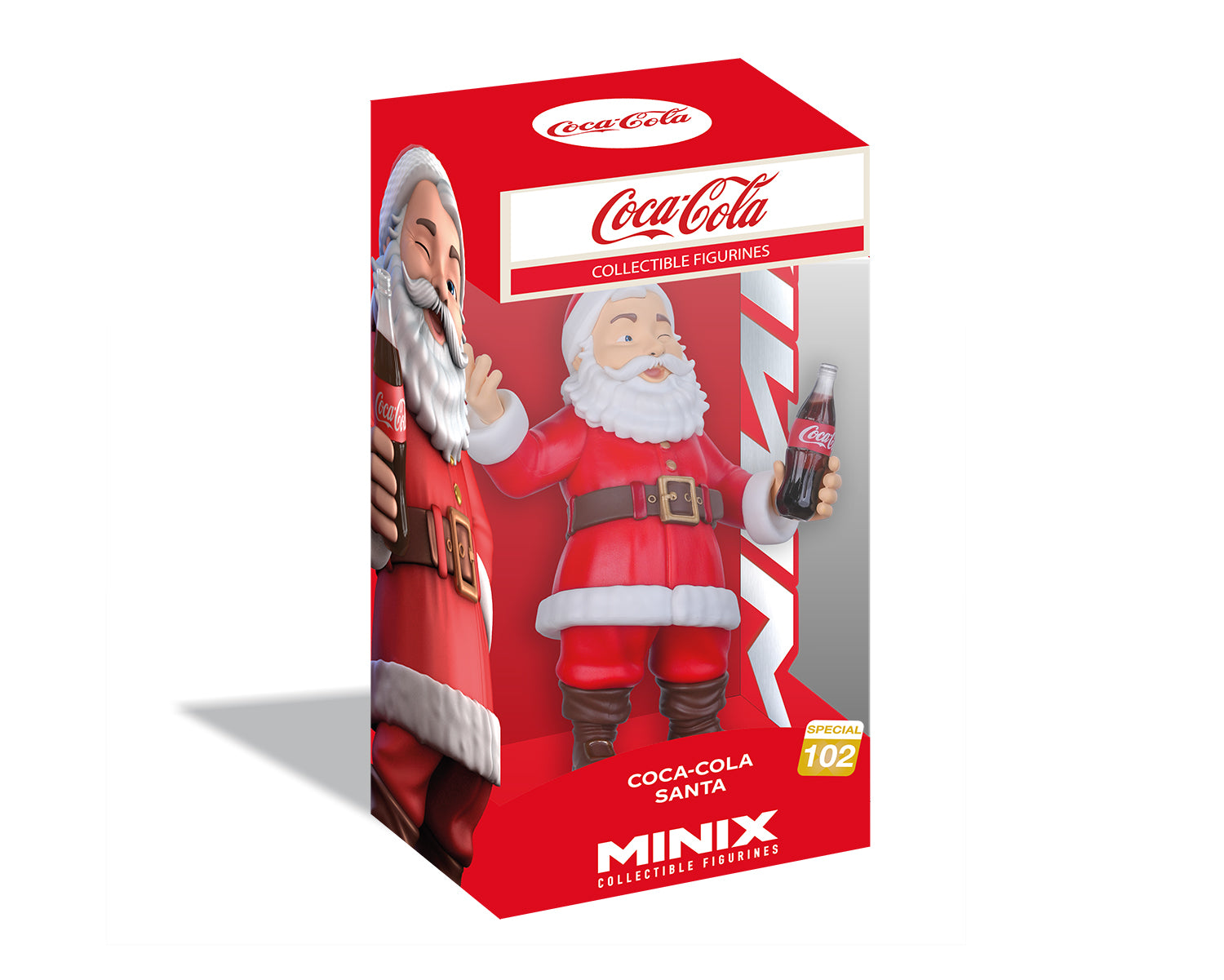 Minix - Special Character #101 - Coca Cola - Père Noël - Figurines PVC 12 cm