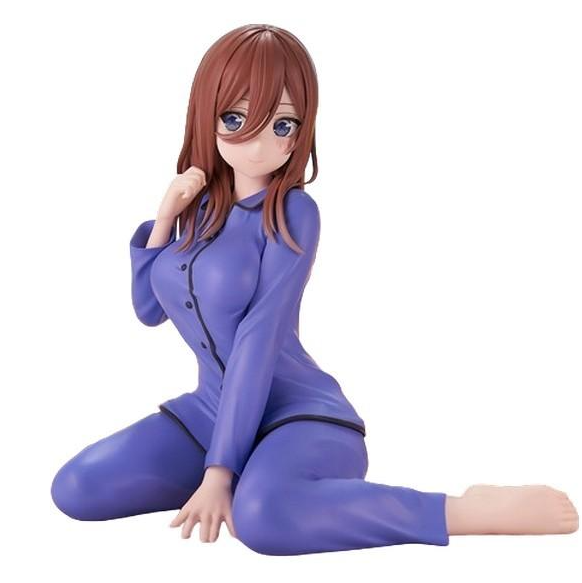 The Quintessential Quintuplets - Relax time - Miku Nakano Statue 12cm