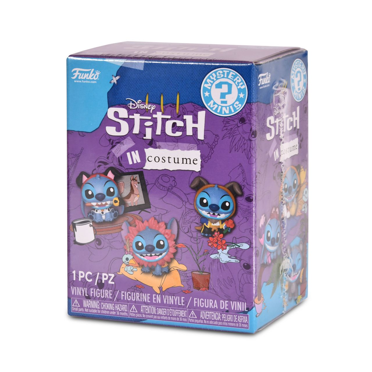 Funko Mystery Minis: Disney - Stitch in Costume Display (12 pcs) - flash vidéo
