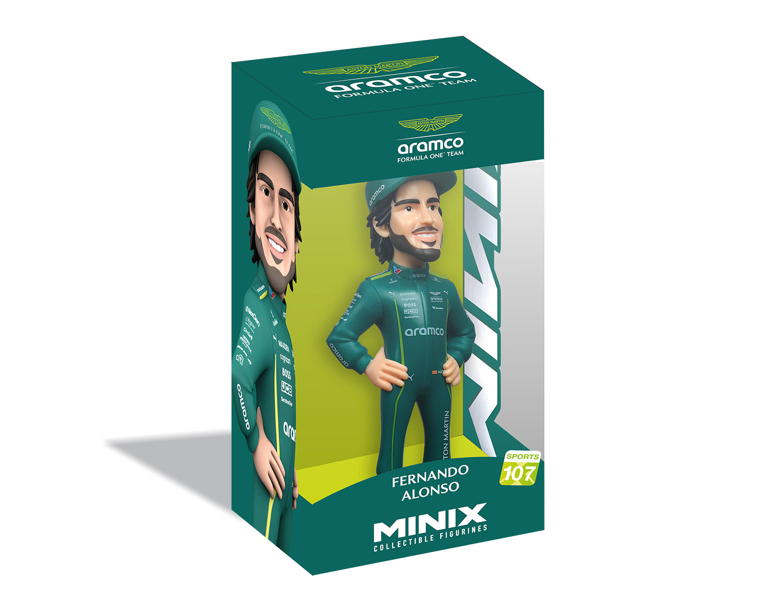 Minix - Sports #154 - Aston Martin - Fernando Alonso 2026 - Figurines PVC 12 cm