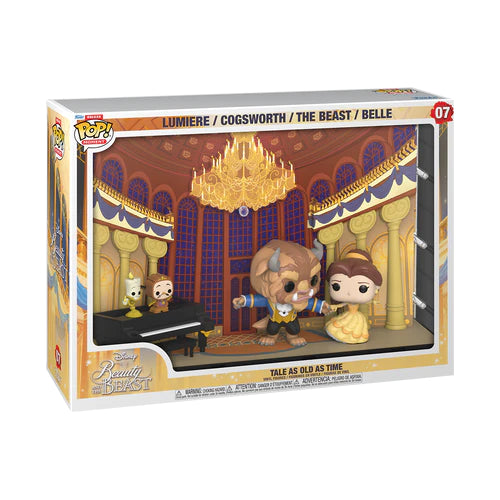 Funko Pop! Moment Deluxe: The Beauty and The Beast - Tale As Old As Time - flash vidéo