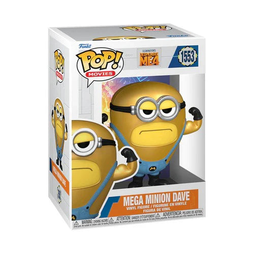 Funko Pop! Movies: Despicable Me 4 - Mega Minion Dave - flash vidéo