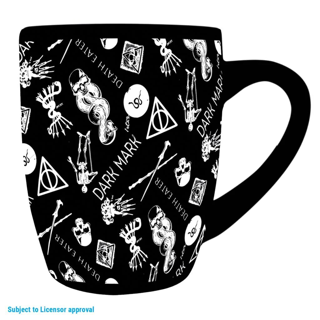Harry Potter - Coffret cadeau avec tasse 315ml et paire de chaussette EU 36-41 "Dark Mark" - flash vidéo