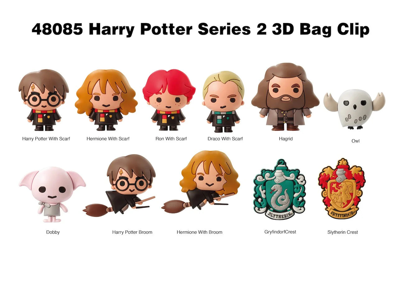 Harry Potter - Assortiment en blind box de figurines de sac de collection Harry Potter en mousse (Série 3) (24 pcs) - flash vidéo