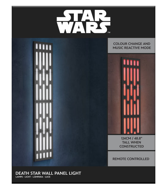 Star Wars - Lampe murale lumineux Étoile de la mort
