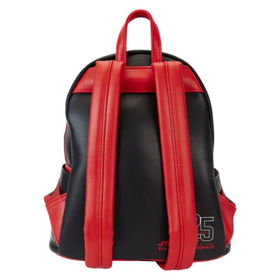 Loungefly: Star Wars - The Phantom Menace 25th Anniversary - Darth Maul Detachable Hood Cosplay Mini Backpack