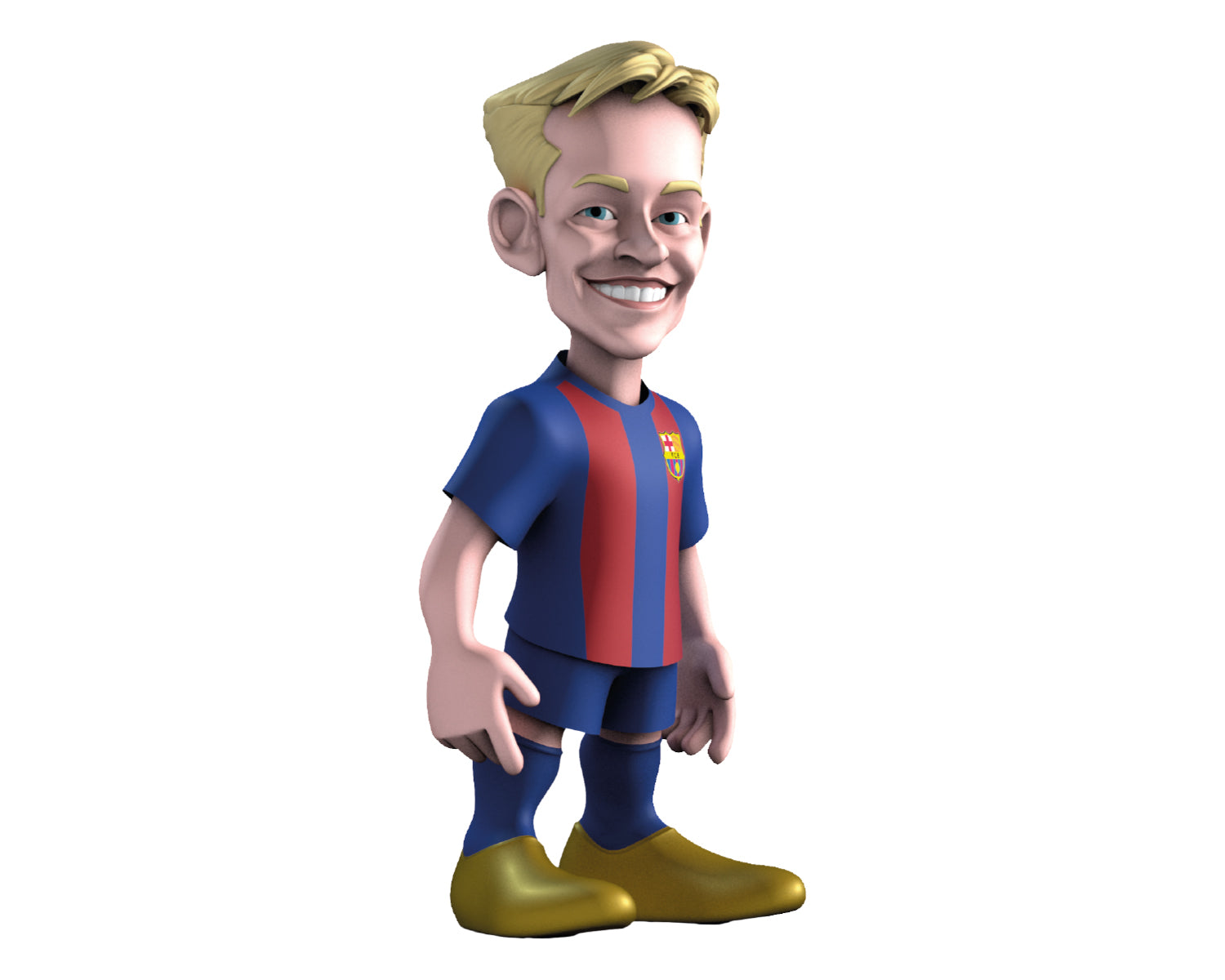 Minix - Football Stars #188 - FC Barcelone - Frenkie De Jong 21 - Figurines PVC 12 cm