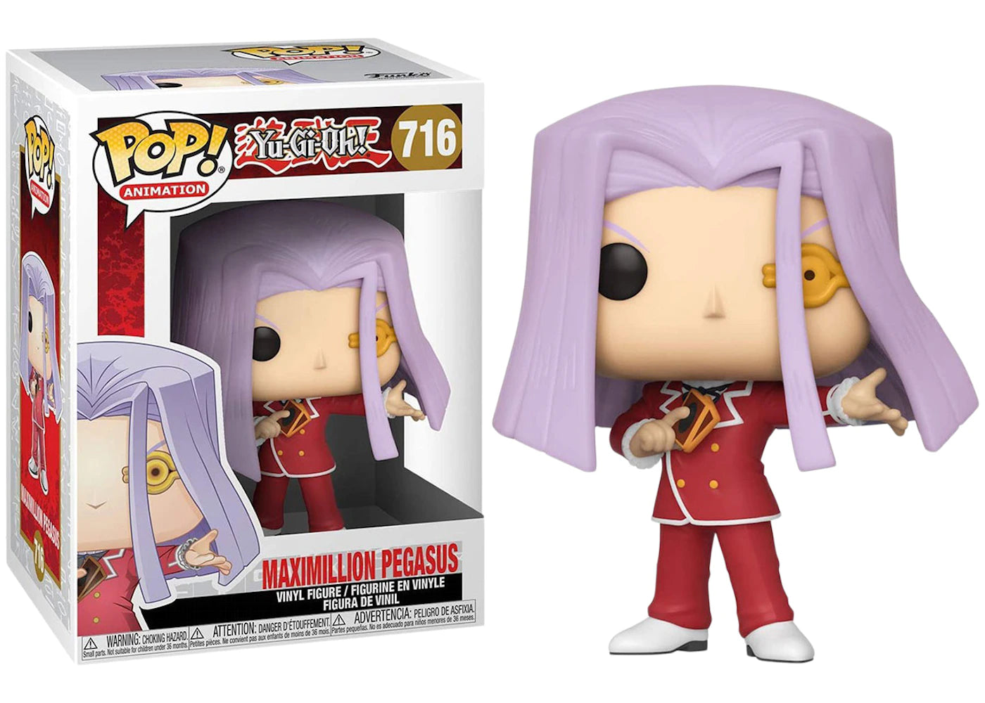 Funko Pop! Animation Yu-Gi-Oh Maximilion Pegasus ENG Merchandising - flash vidéo