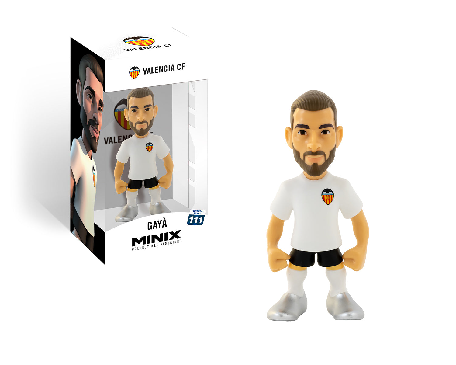 Minix - Football Stars #111 - Valencia - Gaya 14 - Figurines PVC 12 cm
