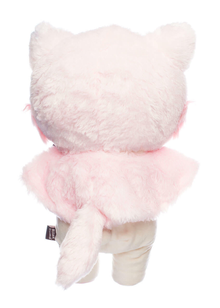 Korilakkuma - Peluche "Costume Chat Rose" Medium 34cm - flash vidéo