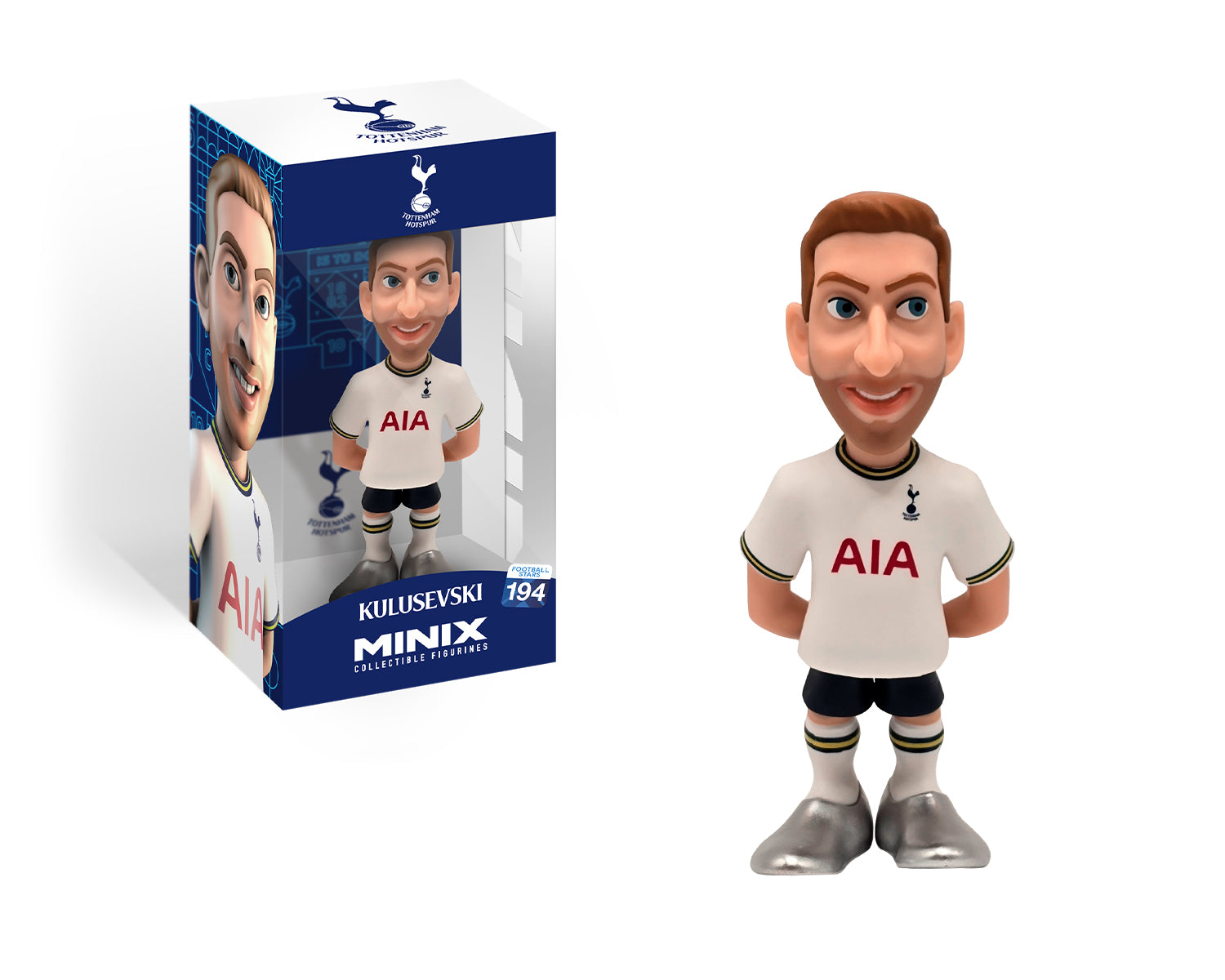 Minix - Football Stars #194 - Tottenham - Kulusevski 21 - Figurines PVC 12 cm