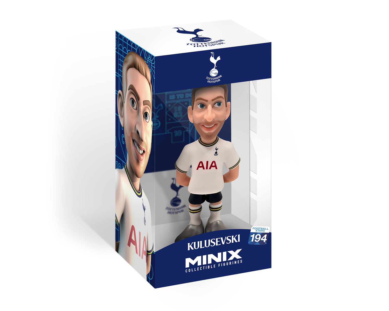 Minix - Football Stars #194 - Tottenham - Kulusevski 21 - Figurines PVC 12 cm