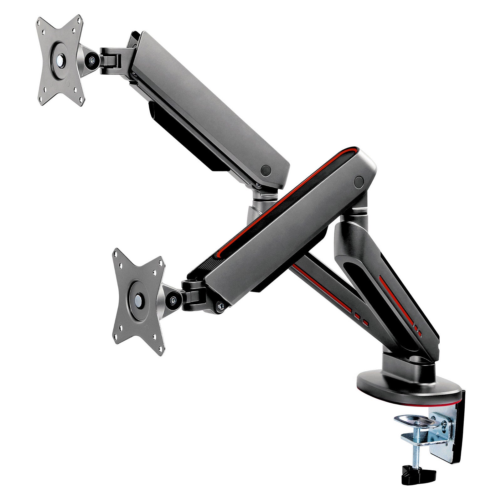 Oplite - MT15 - Support double pour moniteur - Gris - flash vidéo