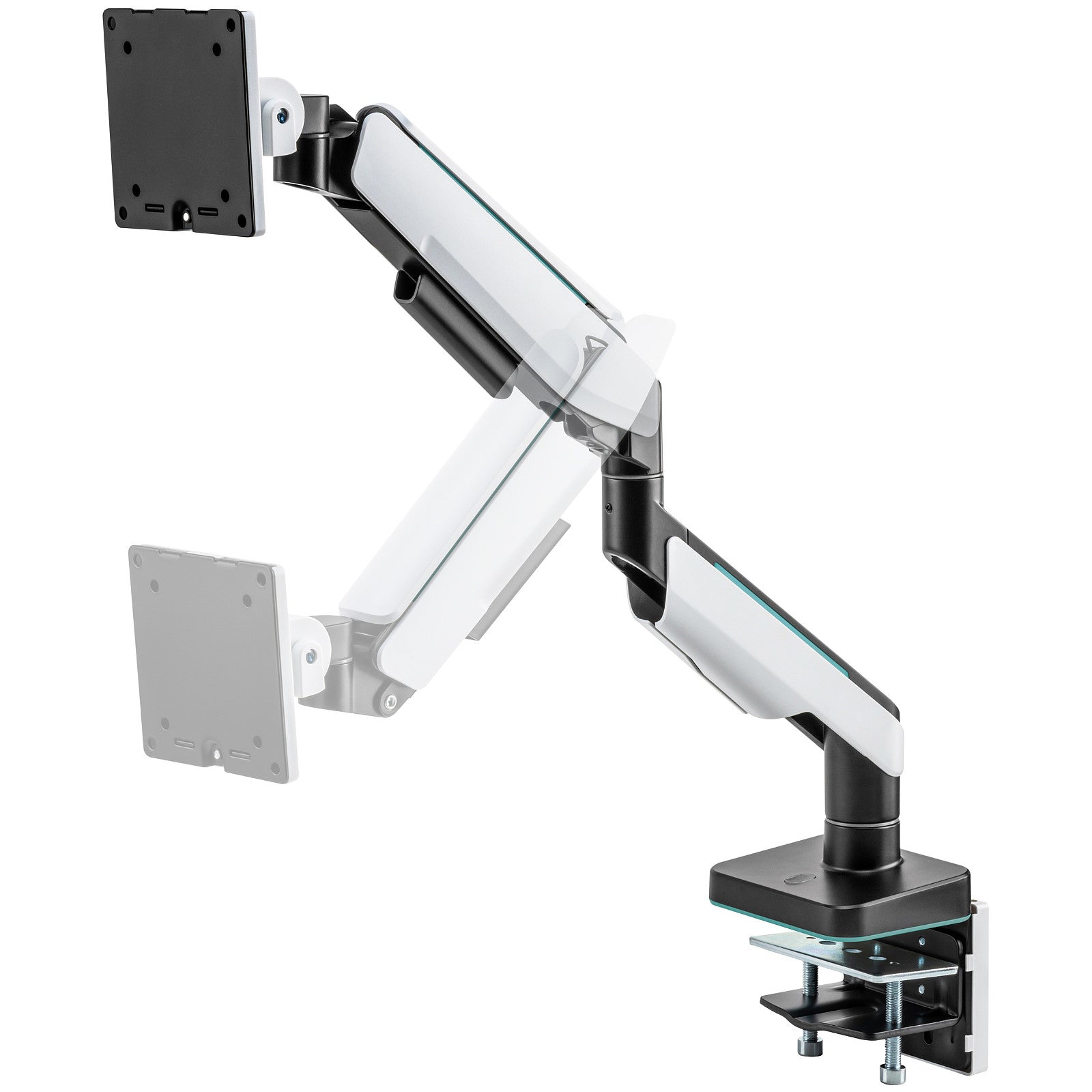 Oplite - MT49 - Support pour moniteur - Blanc - flash vidéo