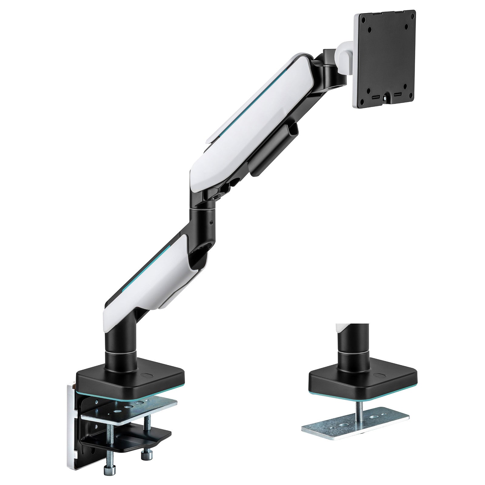 Oplite - MT49 - Support pour moniteur - Blanc - flash vidéo