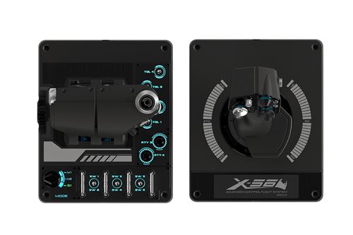 Logitech G X56 HOTAS RGB Throttle and Stick Simulation Controller - flash vidéo
