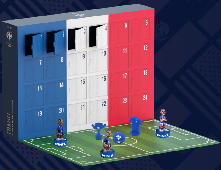 Minix - Football Stars - Coupe du Monde - Road to World Cup - France