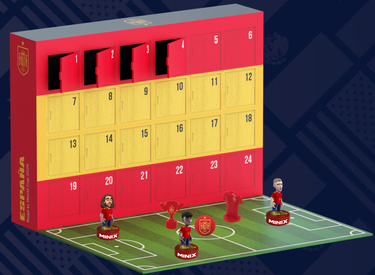 Minix - Football Stars - Coupe du Monde - Road to World Cup - Spain
