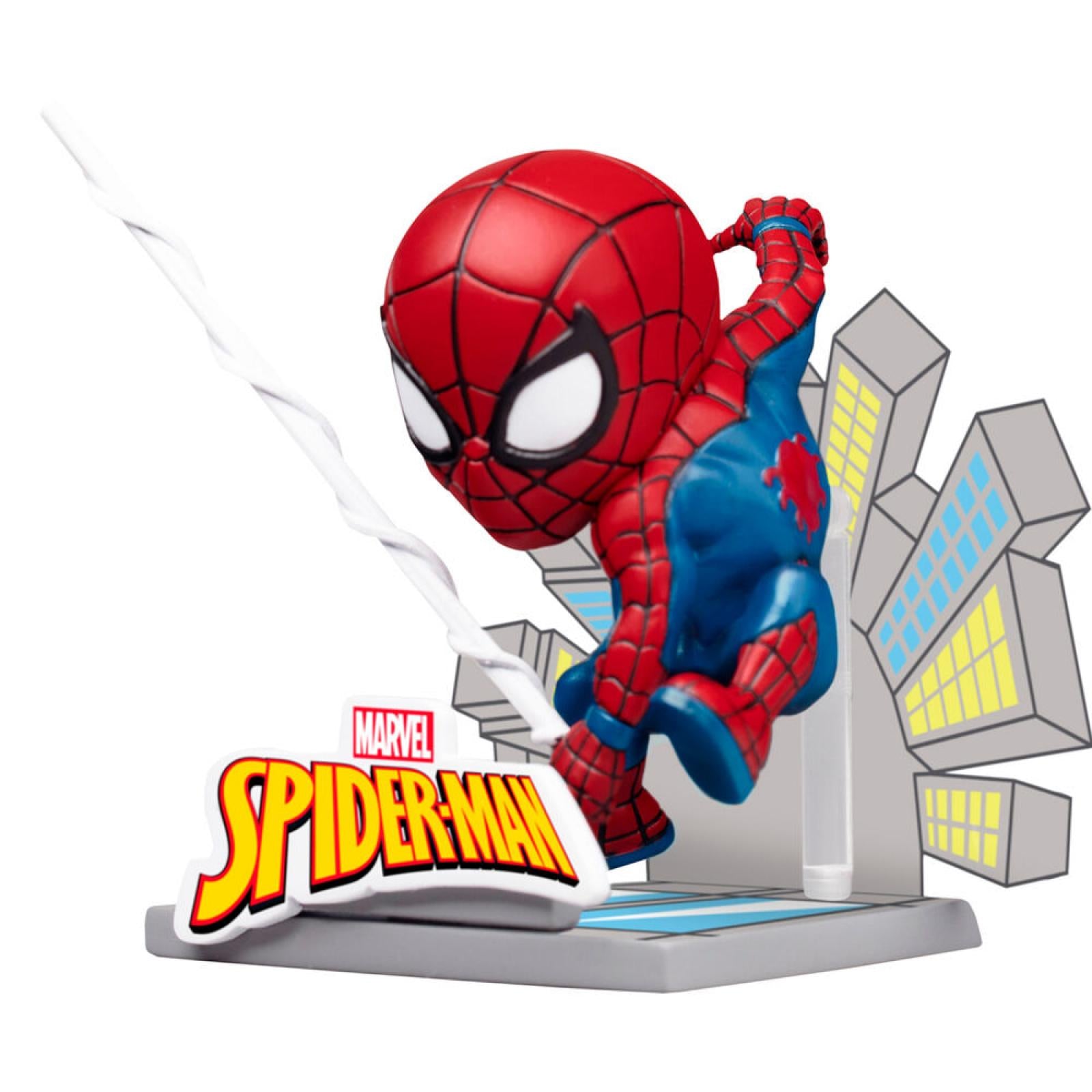 YuMe Hero Box Attack Series - Display de figurines Spider-Man 8cm