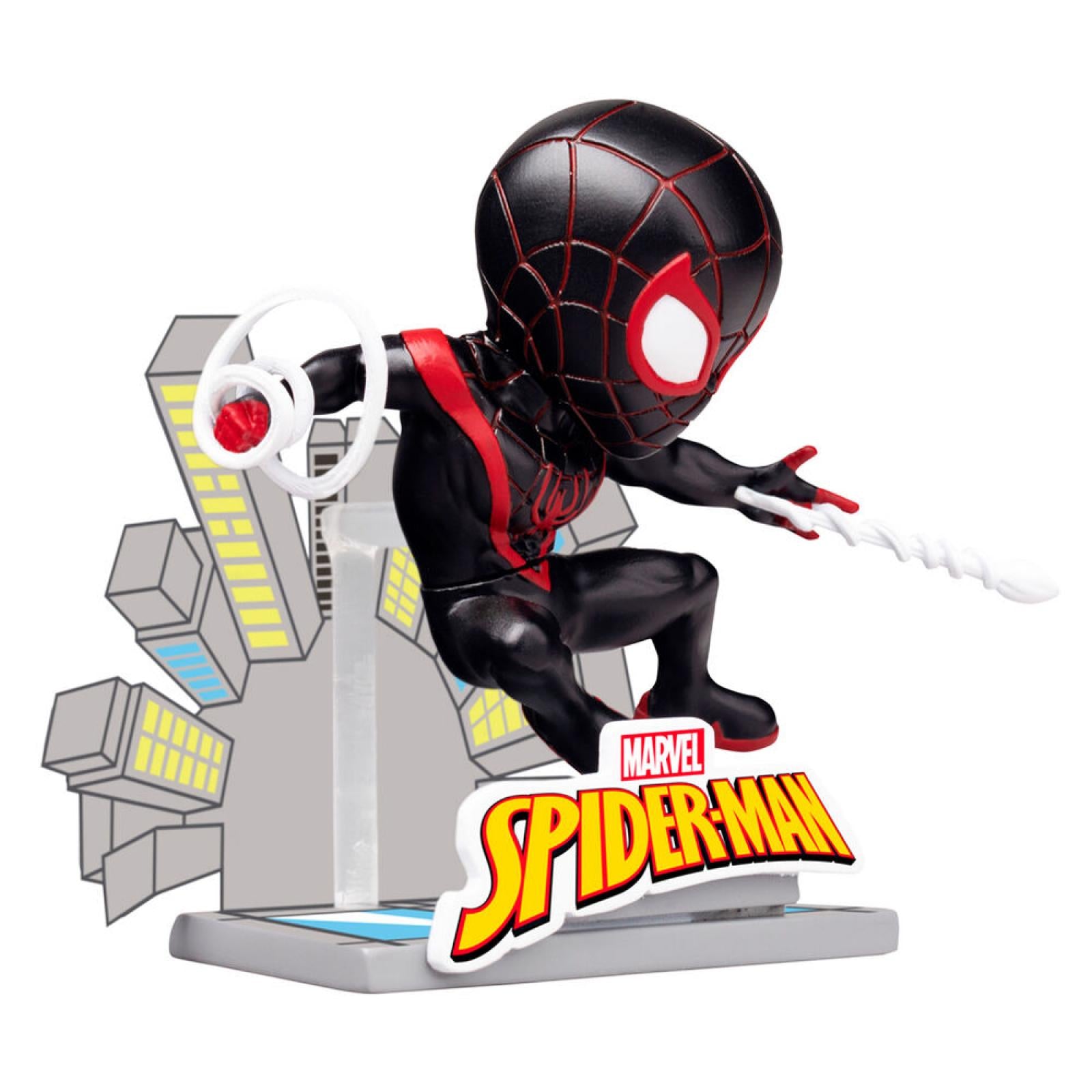 YuMe Hero Box Attack Series - Display de figurines Spider-Man 8cm