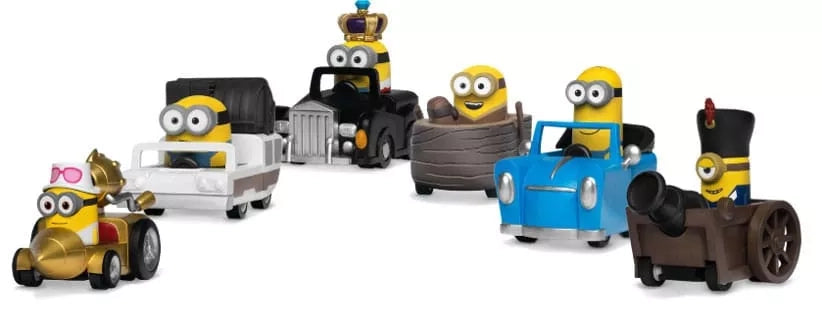 YuMe Zoom Hero Series - figurines Minions 5cm (Copie)