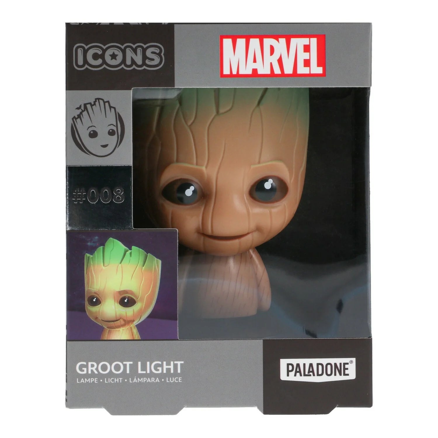 Marvel - Groot Icon Light - flash vidéo