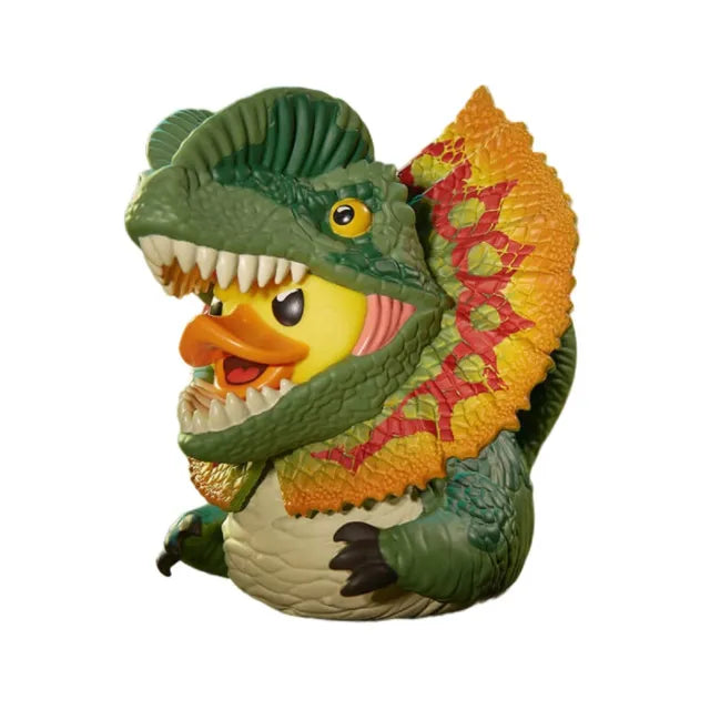 TUBBZ Canard de bain - Jurassic Park - Dilophosaurus (Première Édition) - flash vidéo