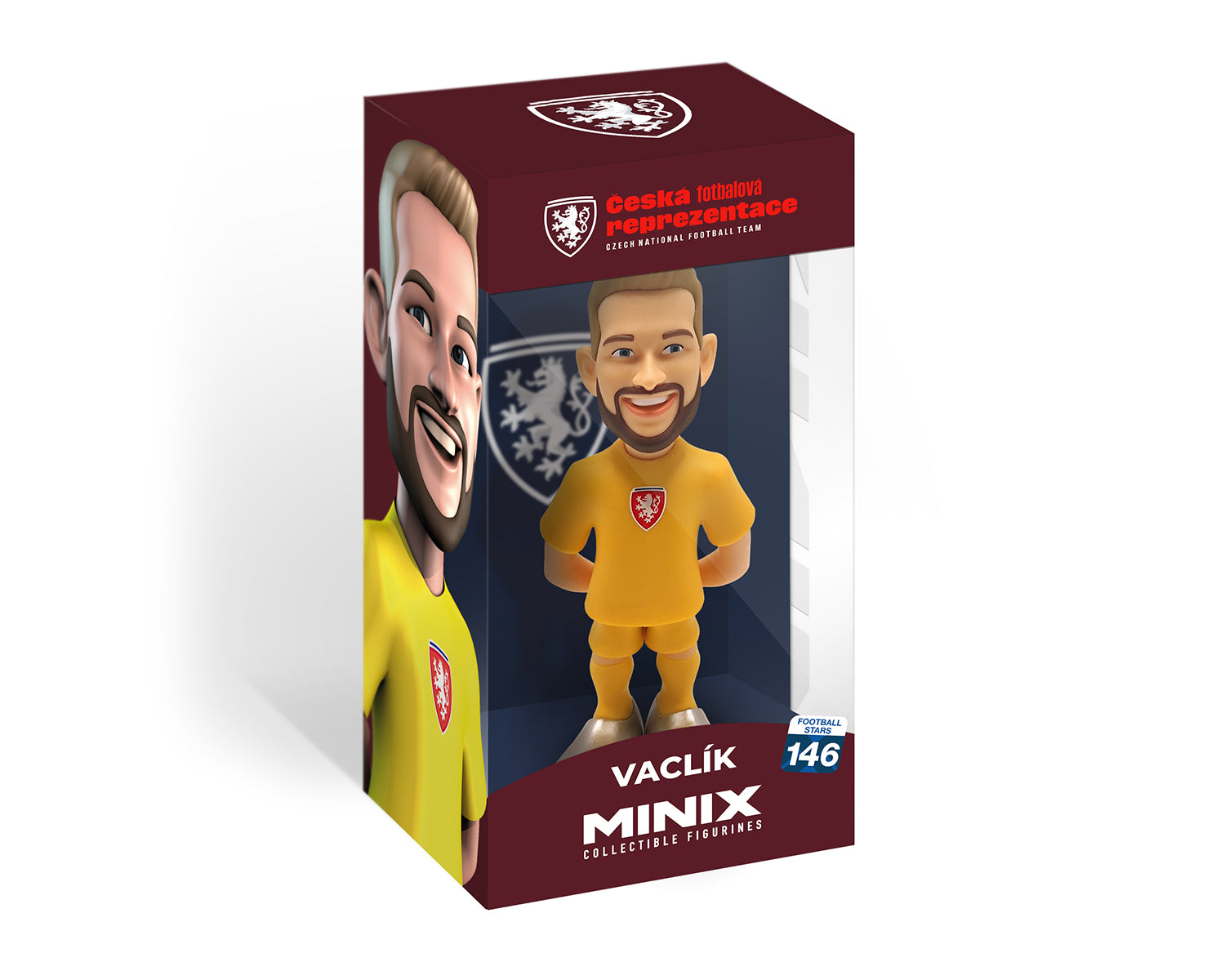 Minix - Football Stars #146 - CZECH National Football Team - Vaclik 1 - Figurines PVC 12 cm - flash vidéo