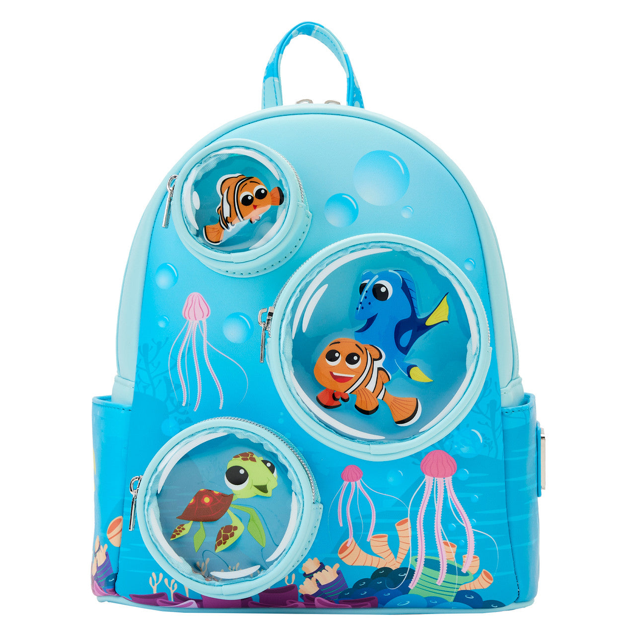 Loungefly: Disney - Finding Nemo 20TH Anniversary Bubble Pockets Mini Backpack - flash vidéo
