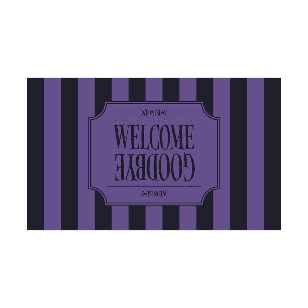 Netflix - Mercredi - Paillasson - Welcome/Goodbye 45x75cm - flash vidéo
