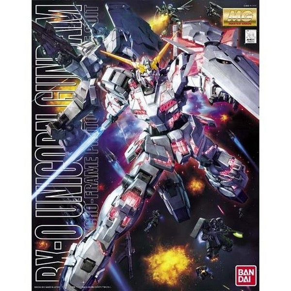 Gunpla - Mobile Suit Gundam Unicorn - MG 1/100 - BX-0 Unicorn Gundam Model Kit - flash vidéo