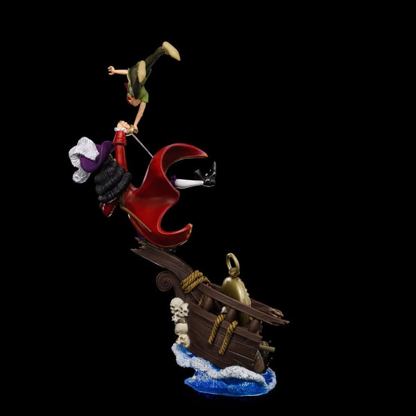 Iron Studios - Art Scale 1/10 - Peter Pan - Peter Pan vs. Crochet Statue 40cm - flash vidéo