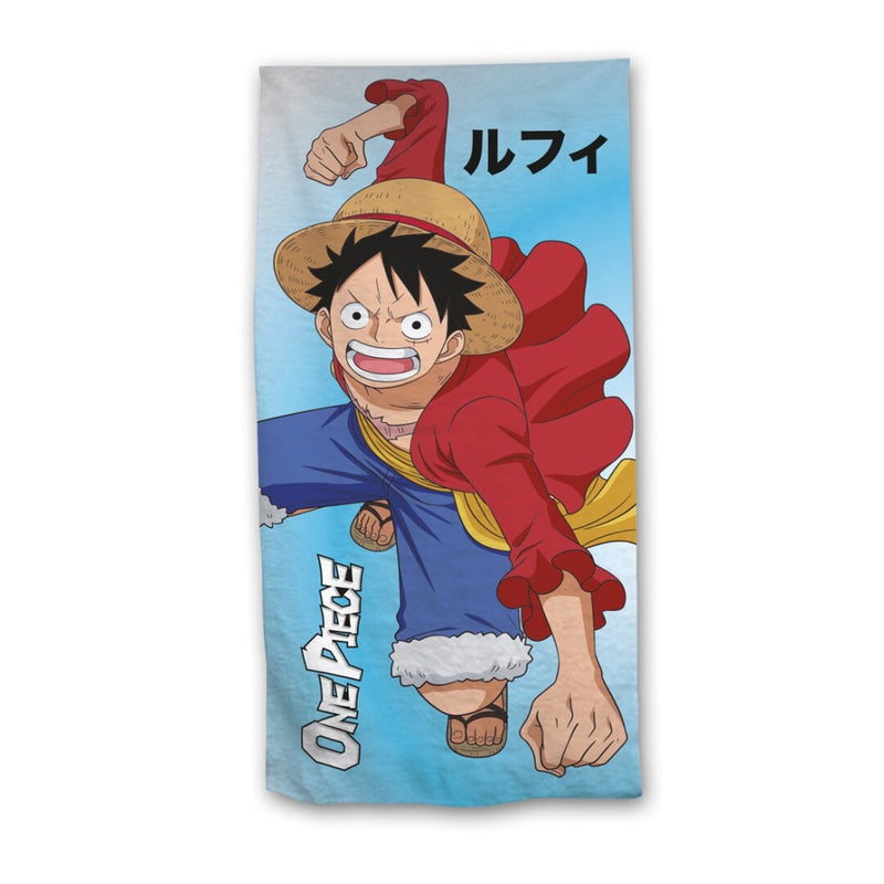 One Piece - Serviette de plage Luffy les poings serrés (70x140cm)